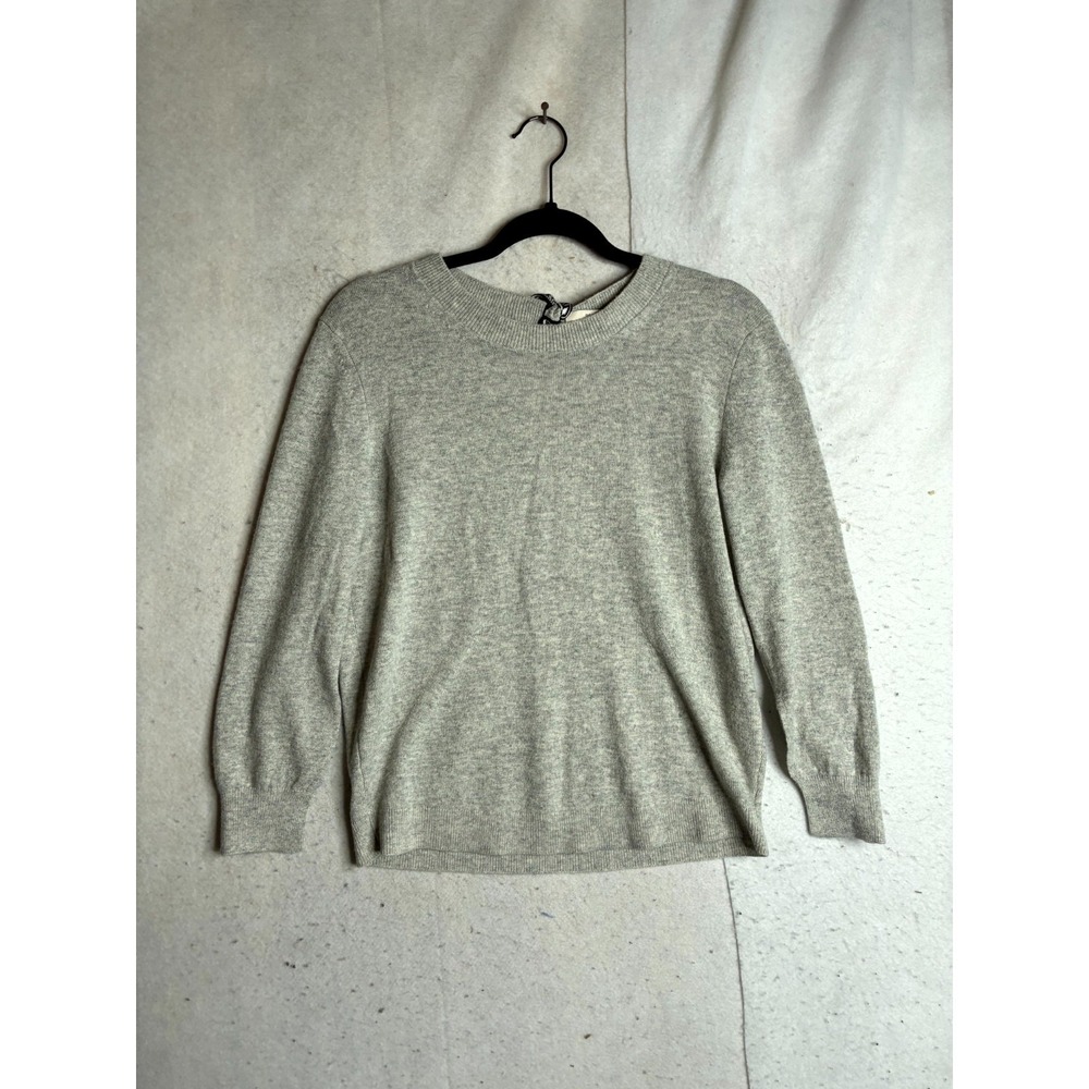 Dorothee Schumacher Sweater Womens 1 Gray Cashmere Tight Knit Warm Wear Winter